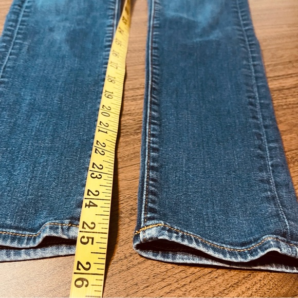 LOFT Dark Wash High-Rise Skinny Jeans - Picture 10 of 10